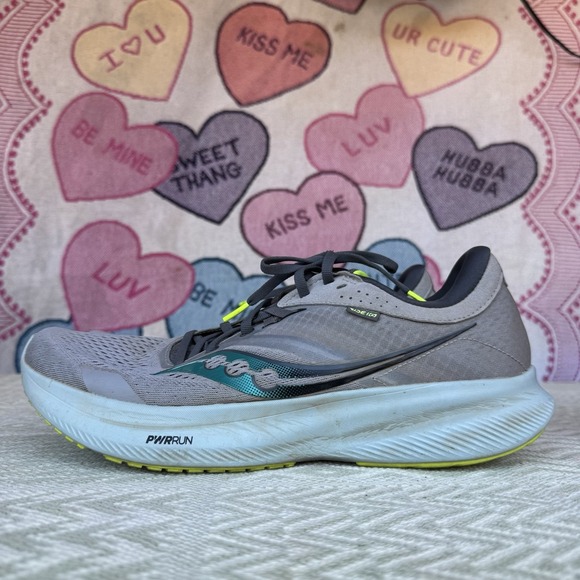 Size 11.5 - Saucony Ride 16 Fossil Palm - Picture 1 of 12